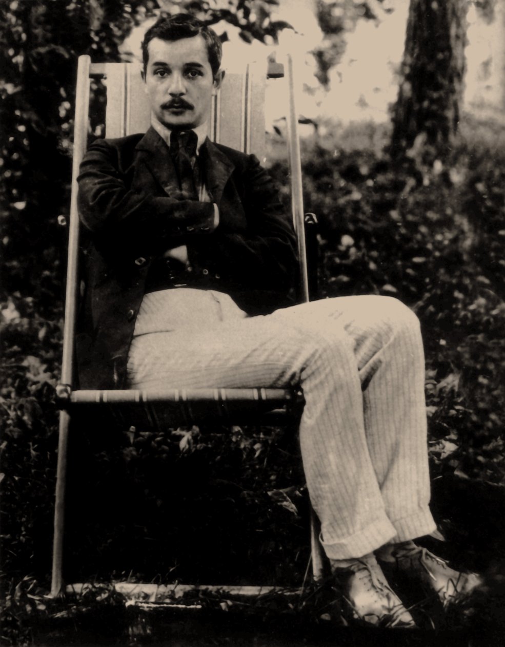 Sacha Tchorny - Portrét básníka Sasha Chorny (1880-1932), Anonym . Fotografie od Anonymous Anonymous