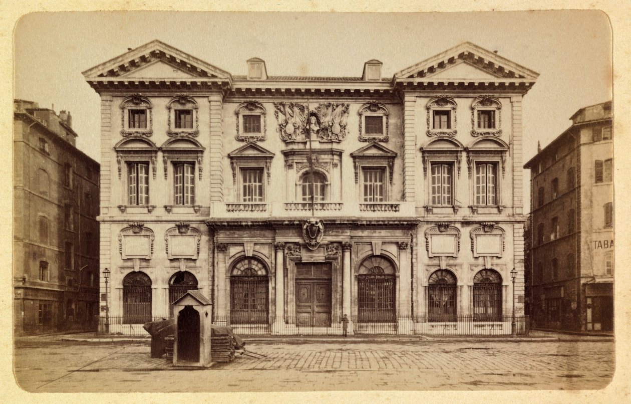Město Marseille a okolí kolem 1885 -1890: radnice, Soukromá sbírka od Anonymous Anonymous