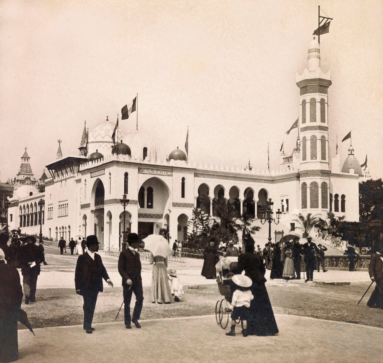 Univerzální výstava 1900 - Expozice Universelle de 1900 v Paříži: Alžírský palác - soukromá sbírka od Anonymous Anonymous
