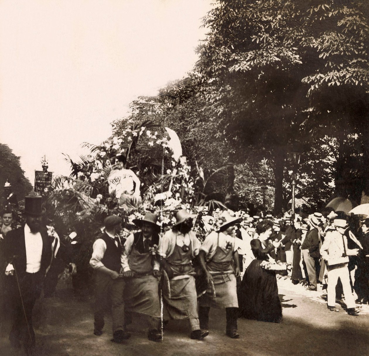 Univerzální výstava 1900 - Výstava Universelle de 1900 v Paříži: Slavnost zahradnictví - soukromá sbírka od Anonymous Anonymous
