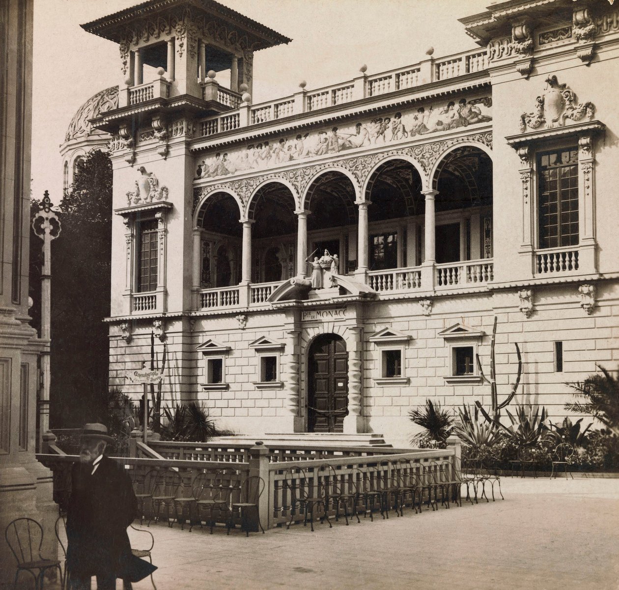 Univerzální výstava 1900 - Univerzální výstava 1900 v Paříži: Monacký pavilon - soukromá sbírka od Anonymous Anonymous