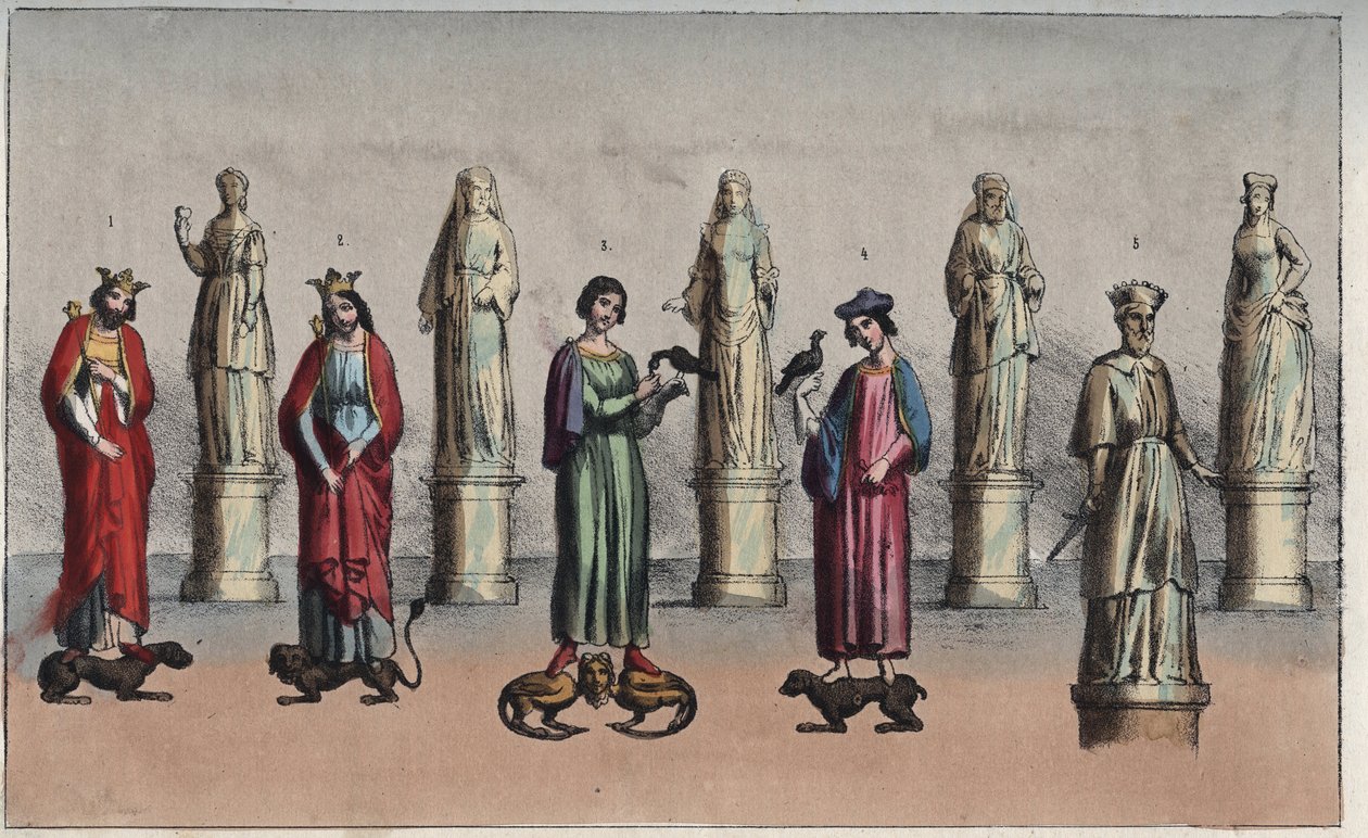 Vilém Dobyvatel (William Dobyvatel, Vilém II. Normandie nebo Vilém I. Anglický od Anonymous Anonymous