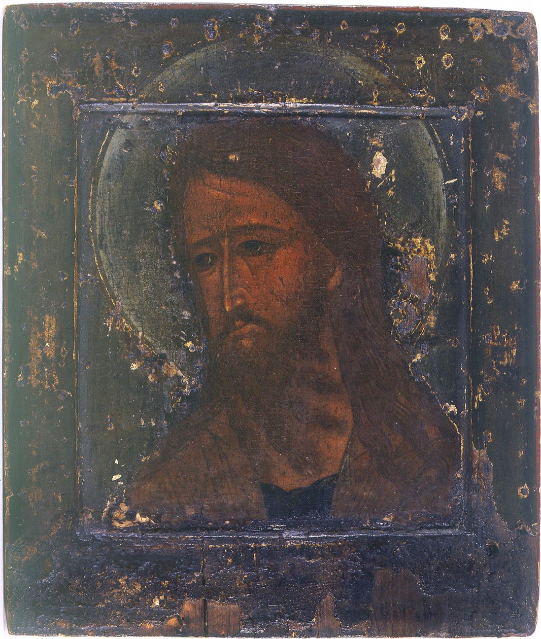 Svatý Jan Křtitel od Anonymous Russian icon painter