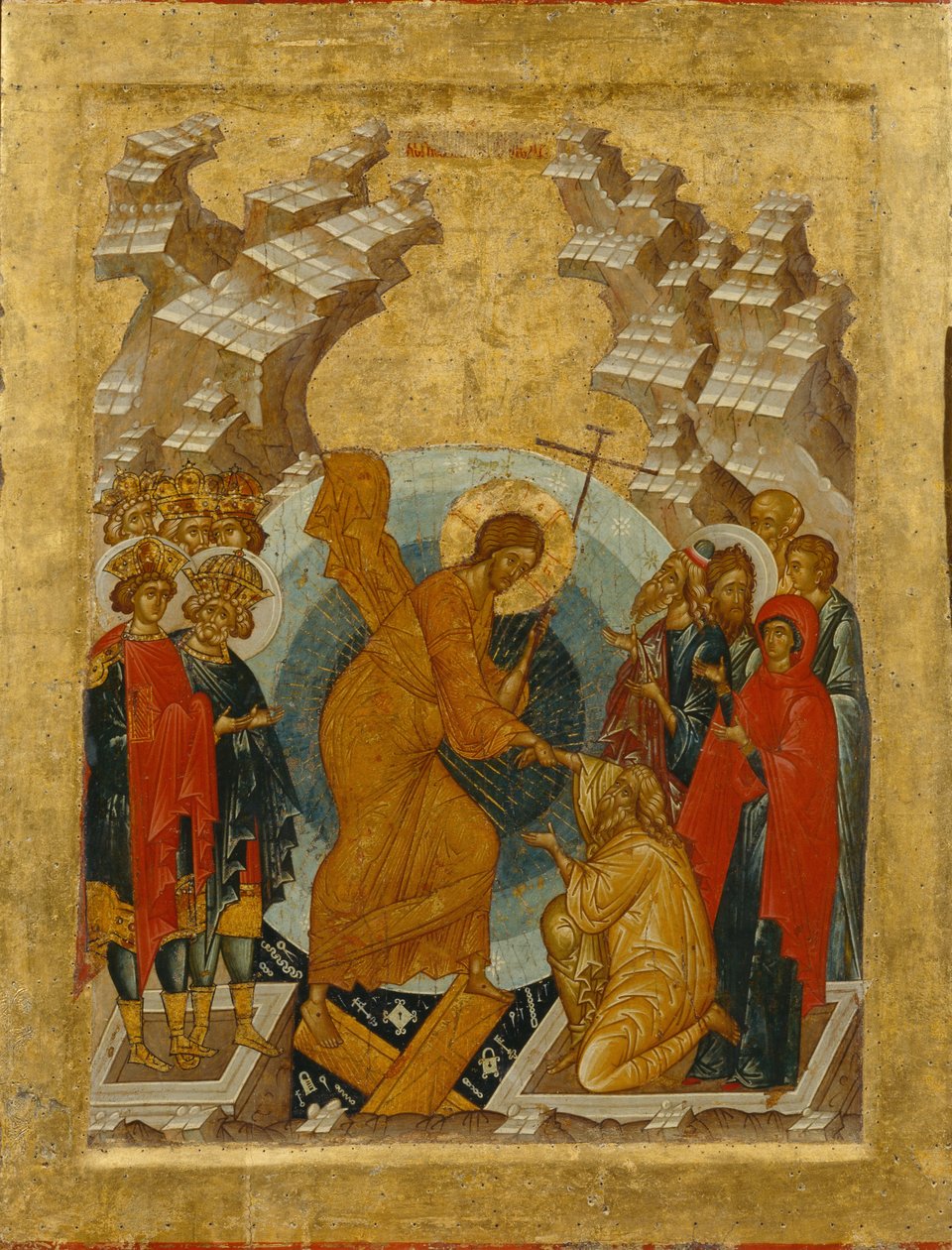 Sestup do pekla od Anonymous Russian icon painter