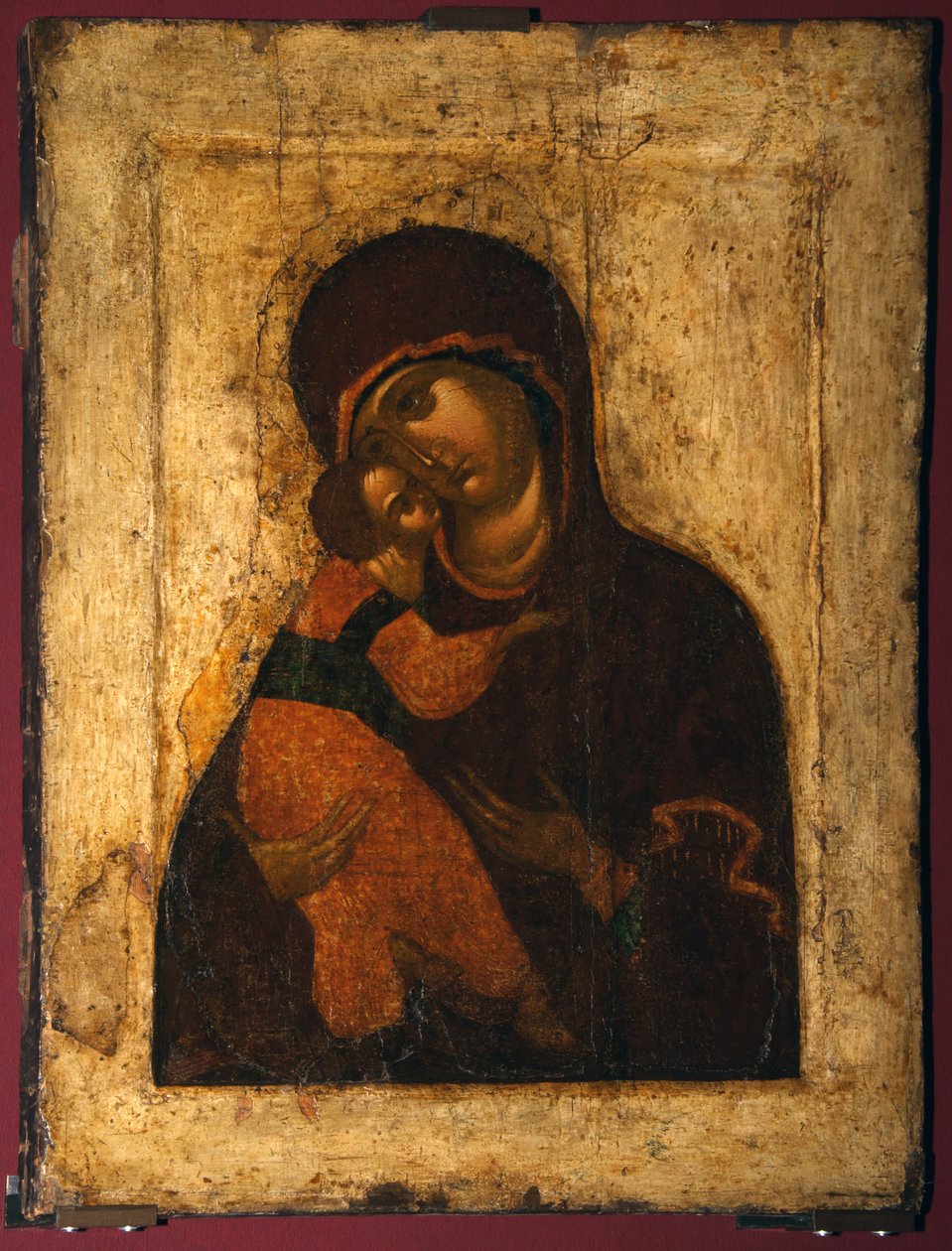 Panna Vladimíra, poslední čtvrtina 15. století. od Anonymous Russian icon painter