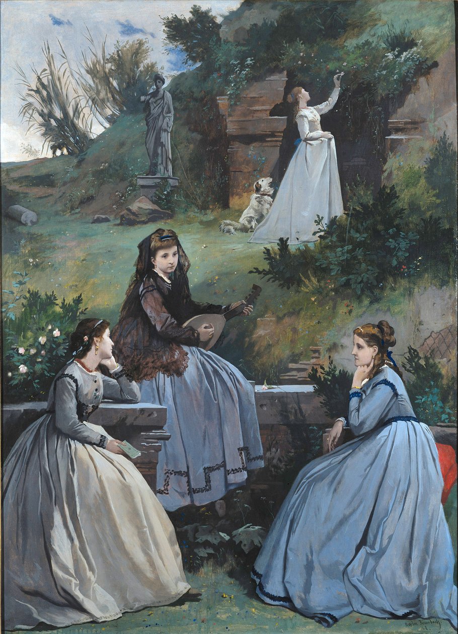 Jarní obraz od Anselm Feuerbach