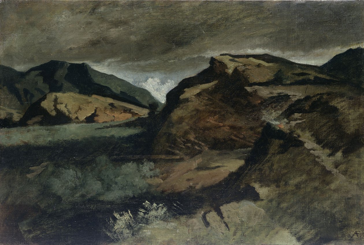 Hrdinská krajina od Anselm Feuerbach