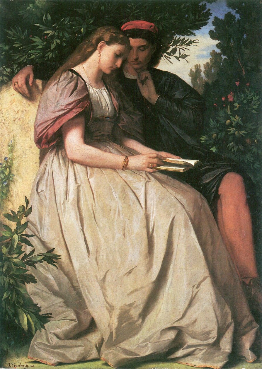 Paolo a Francesca od Anselm Feuerbach