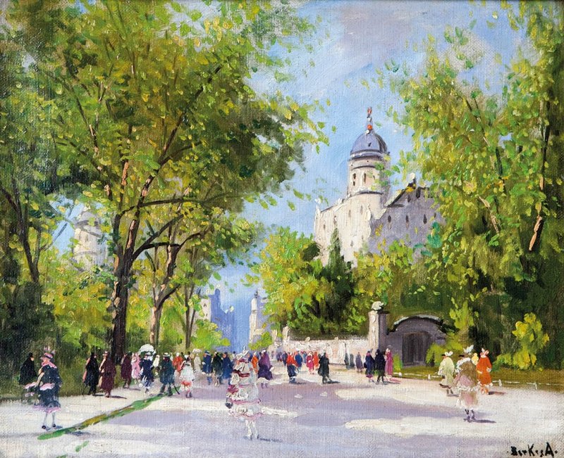 Utcareszlet English: Detail ulice od Antal Berkes
