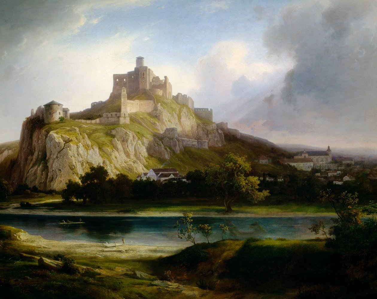 Trenčínský hrad od Antal Ligeti