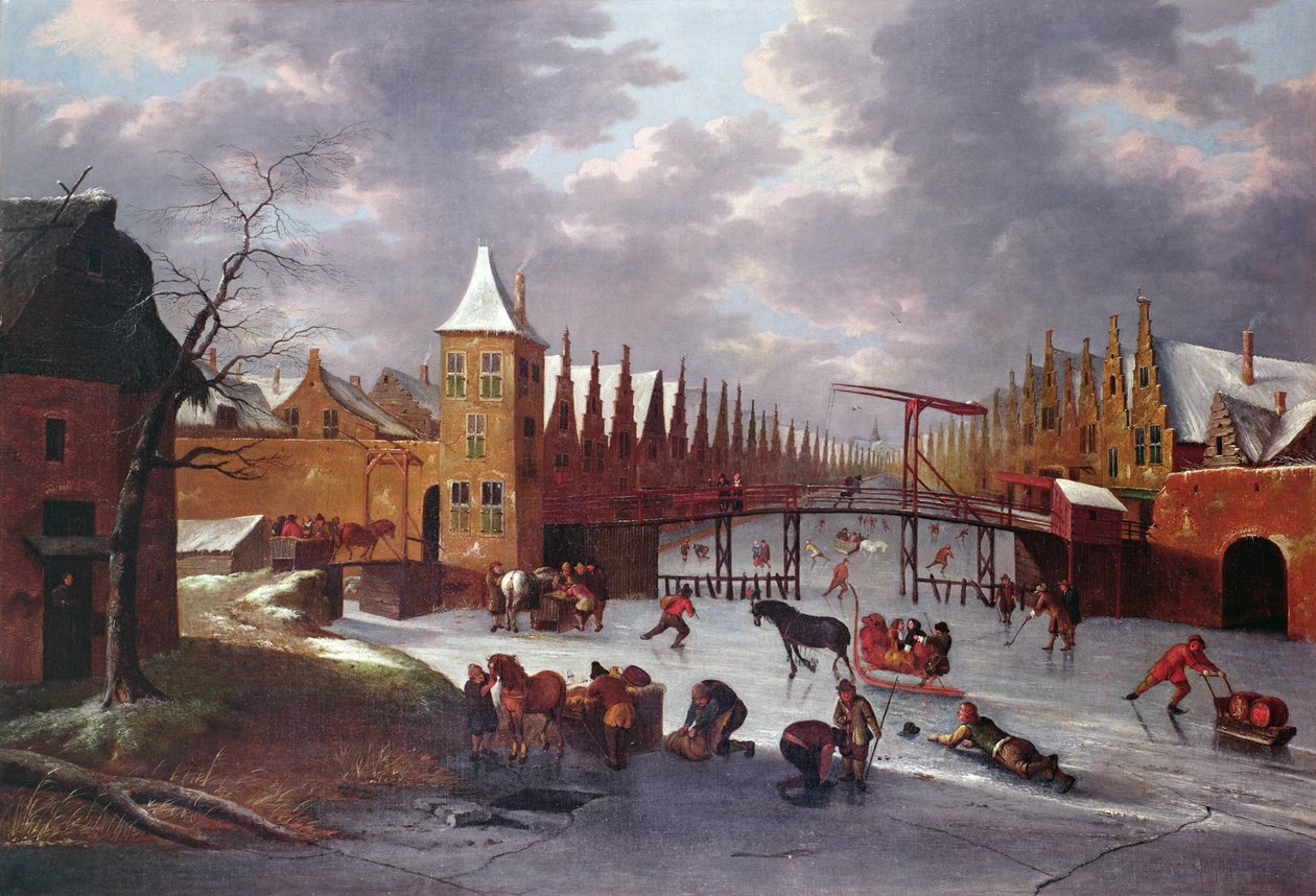 Amsterdam City Gate od Anthonie Beerstraten