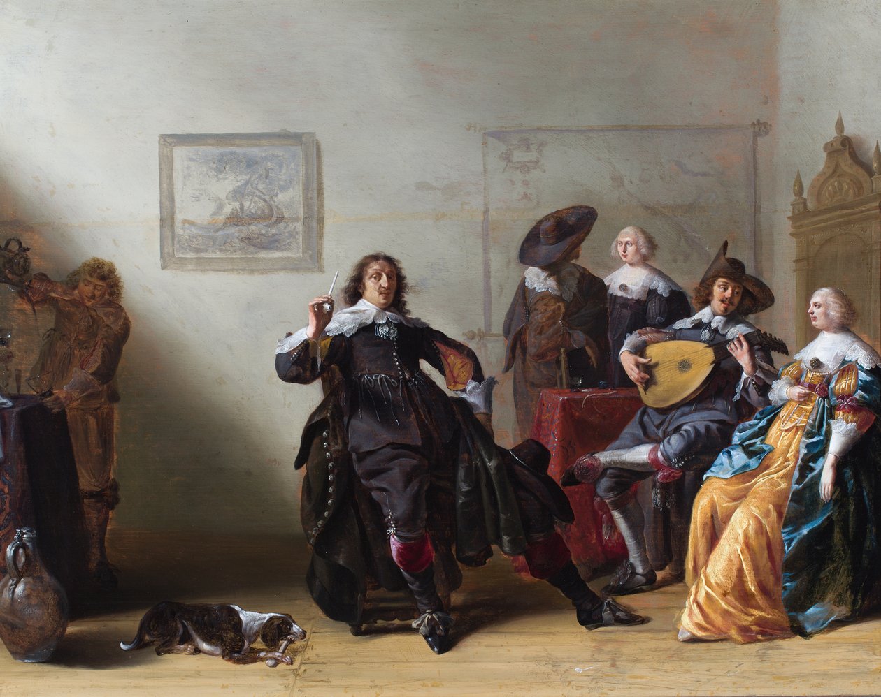  od Anthonie (1601-73) Palamedesz