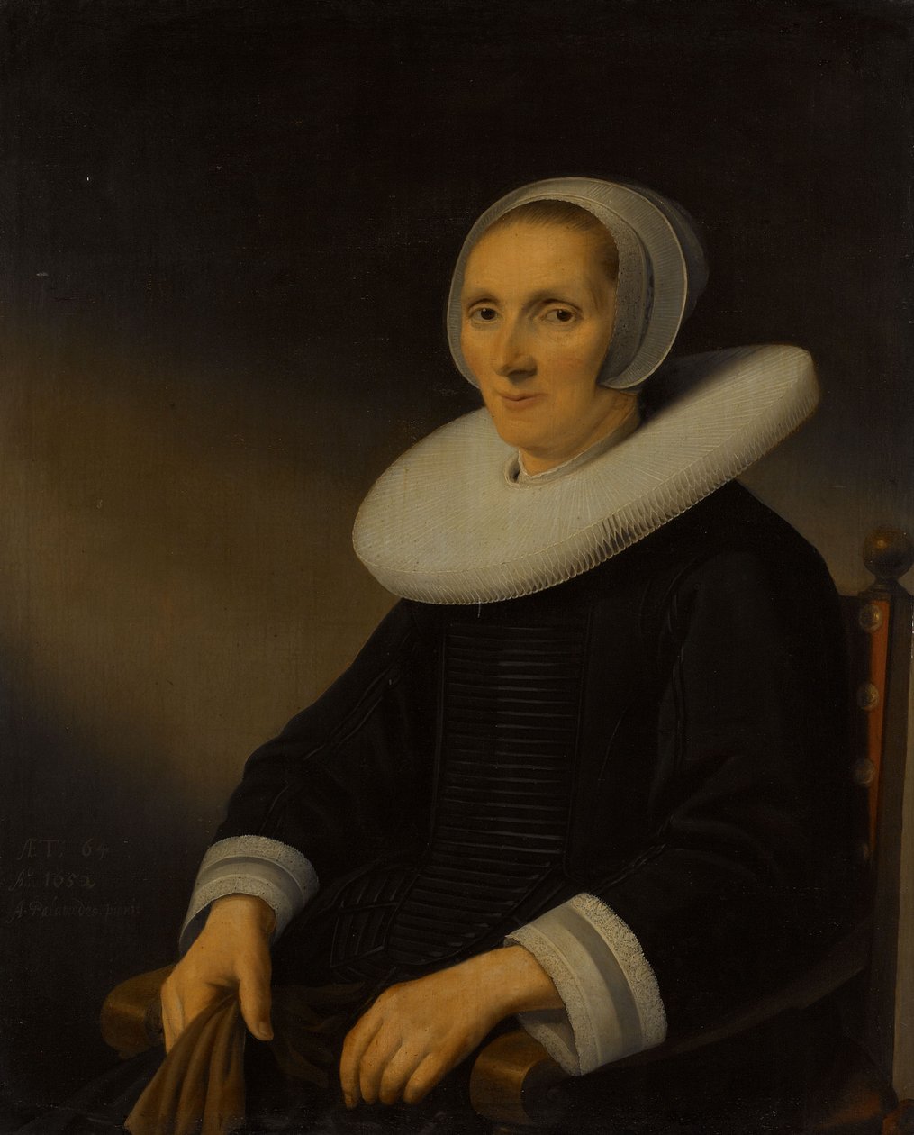 Portrét ženy od Anthonie (1601-73) Palamedesz