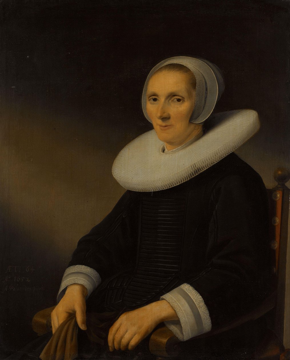Portrét ženy, pravděpodobně Jacobmina de Grebber (?-1666) od Anthonie Palamedesz
