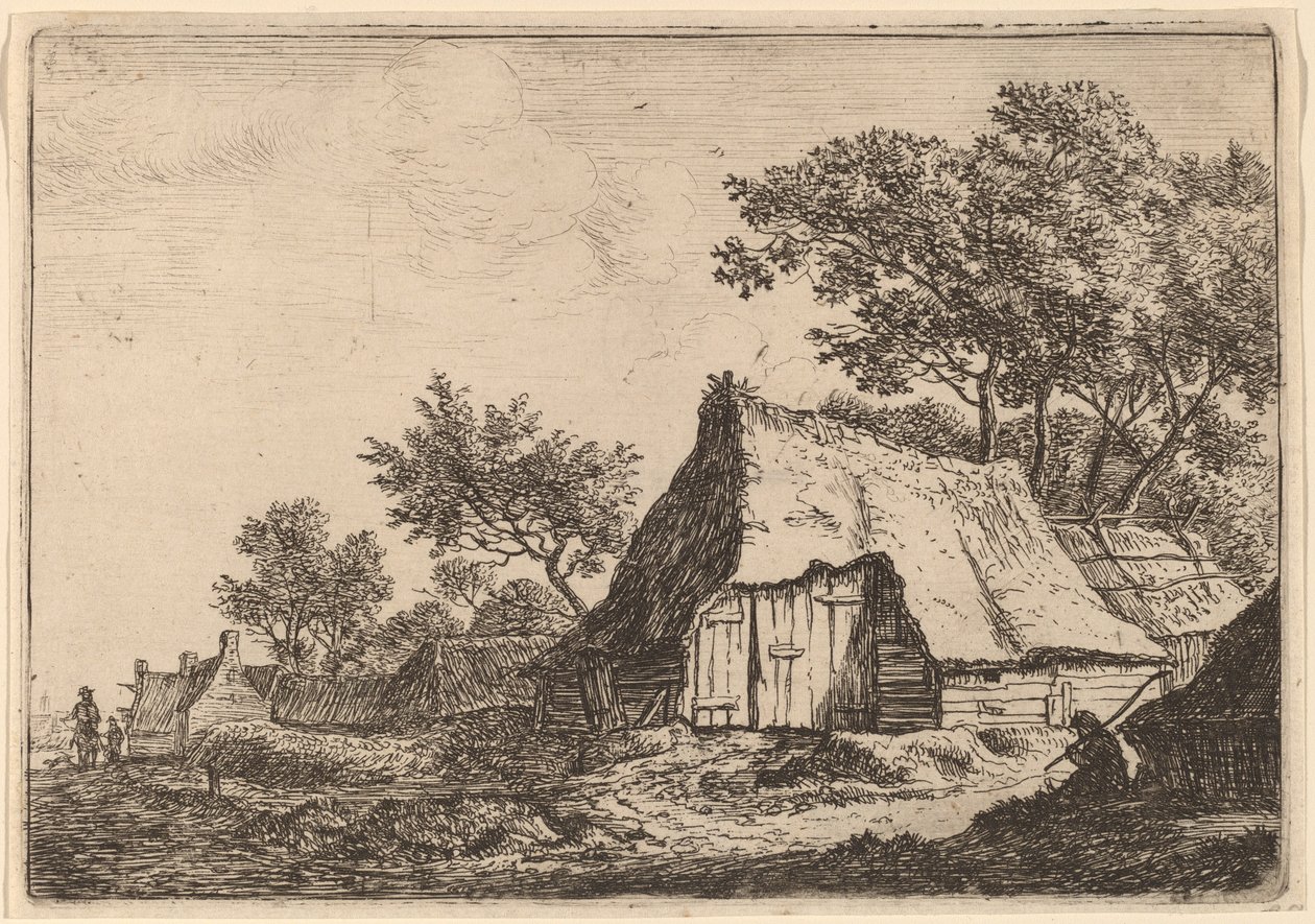 Malý Hamlet od Anthonie Waterloo
