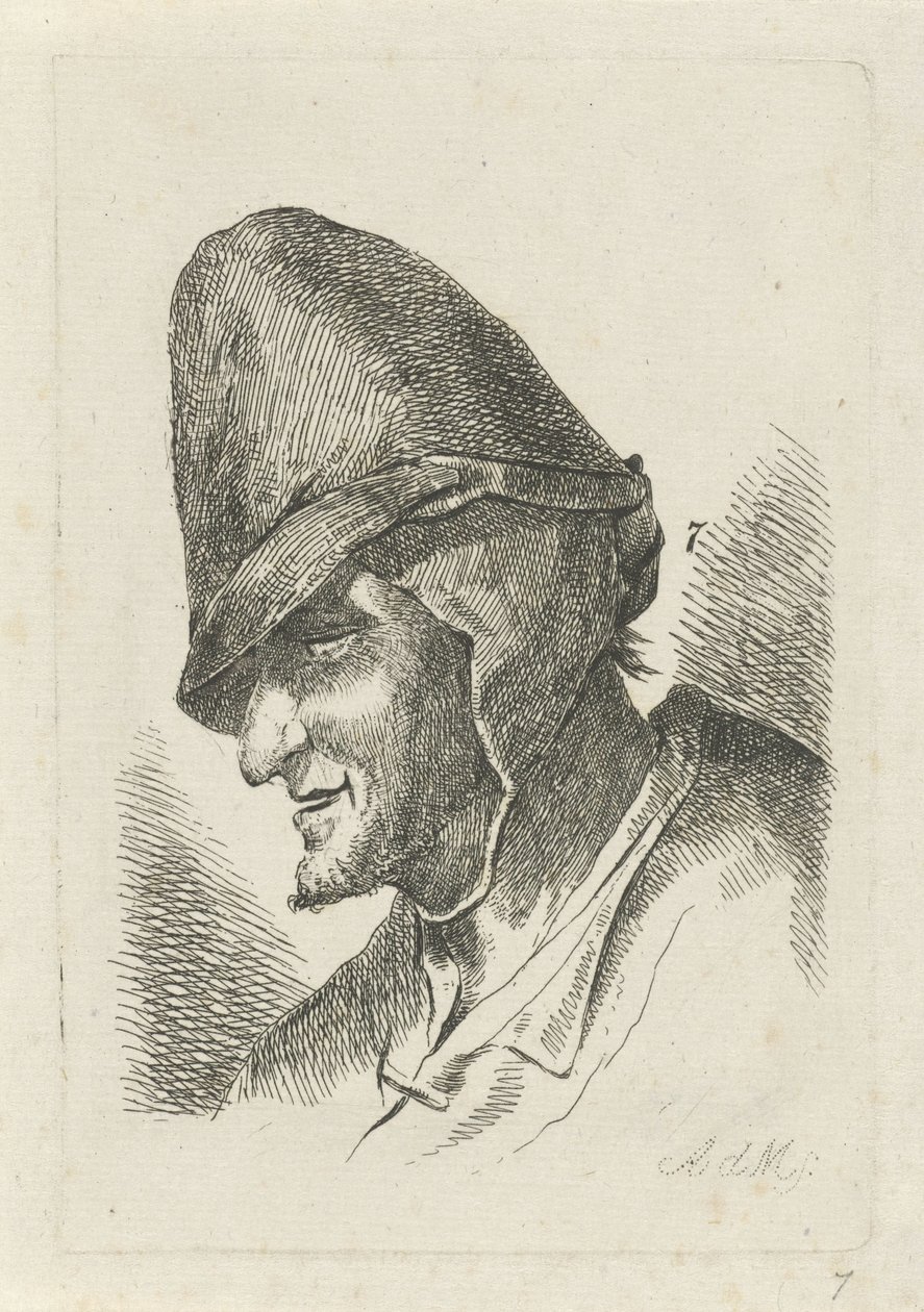 Muž s vysokým kloboukem od Anthonie Willem Hendrik Nolthenius de Man
