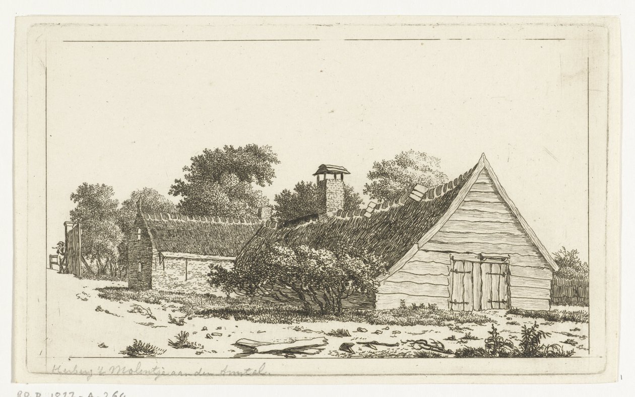 Herberg het Molentje aan de Amstel (název na objektu) od Anthonie van den Bos