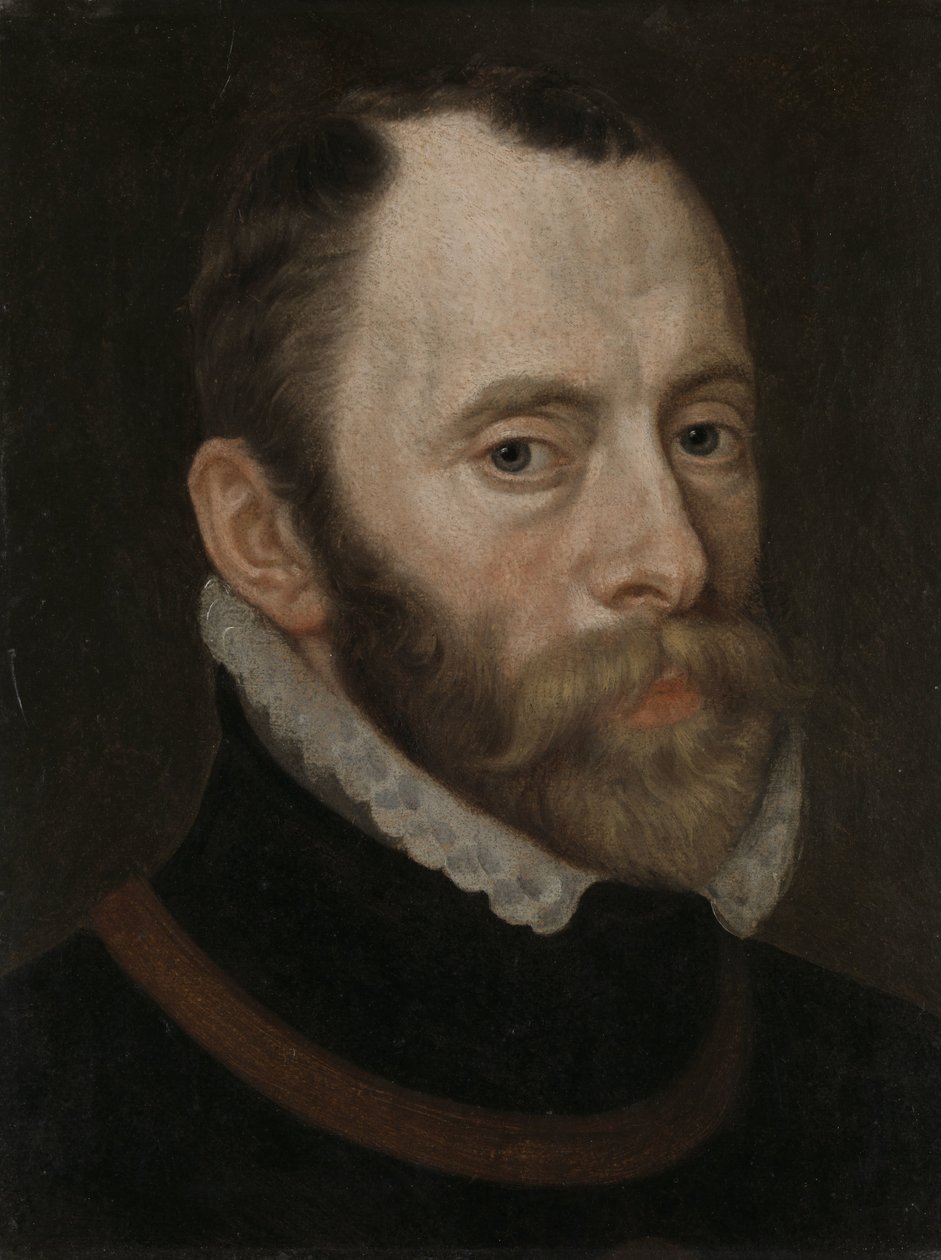 Portrét Philippe de Montmorency, hrabě z Horne, admirál Nizozemska, člen Státní rady od Anthonis Mor (copy after)