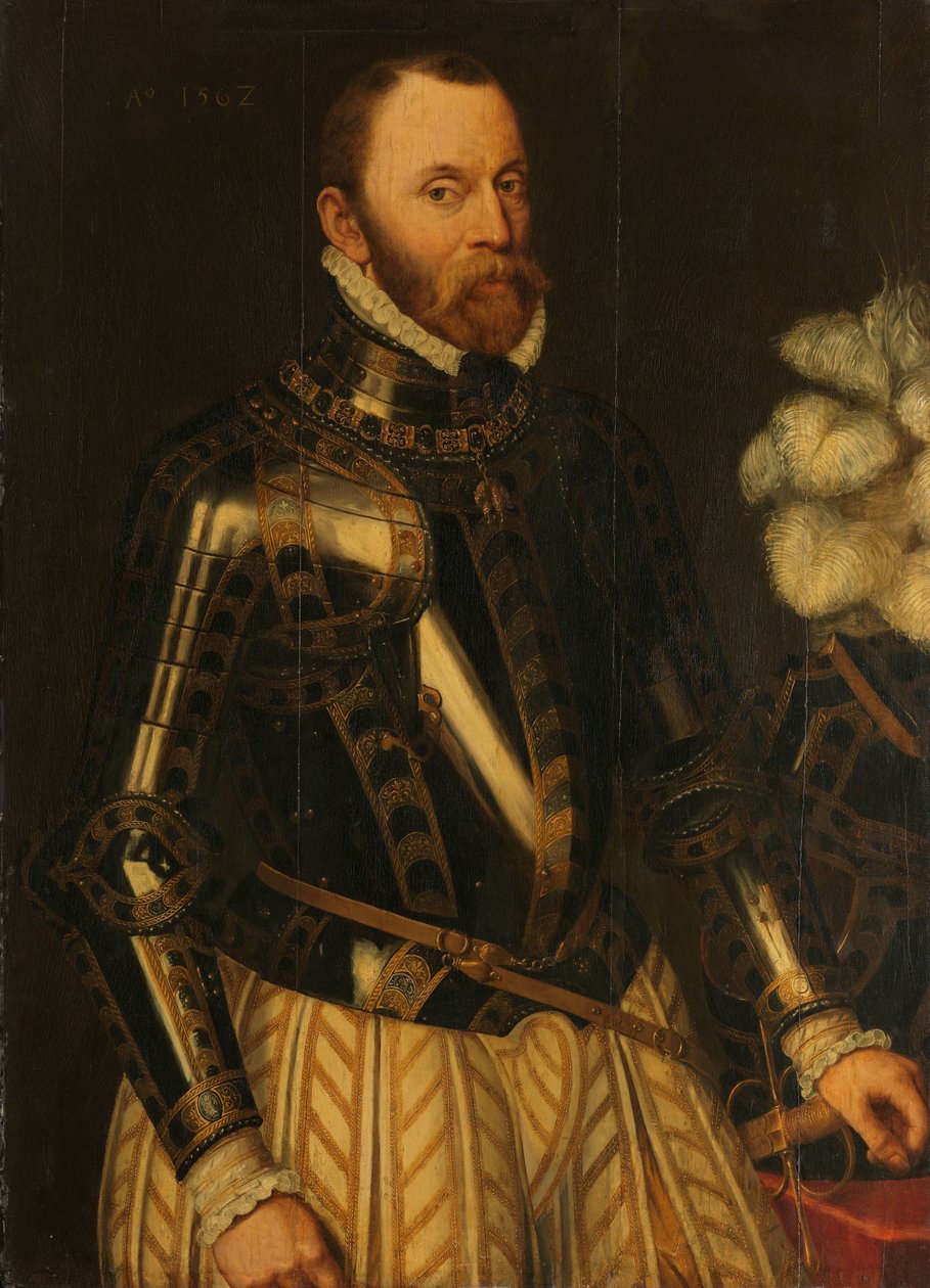 Portrét Philippe de Montmorency, hrabě z Horne, admirál Nizozemska, člen Státní rady od Anthonis Mor (copy after)