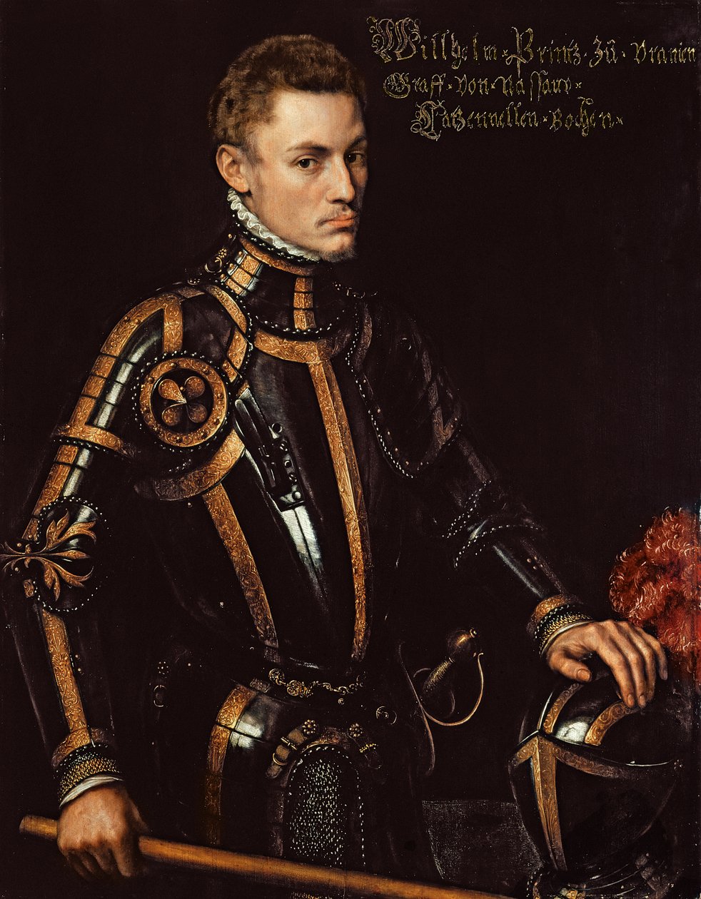 William I. (1533-84) Tichý, princ Oranžský, kolem roku 1552 od Anthonis Mor