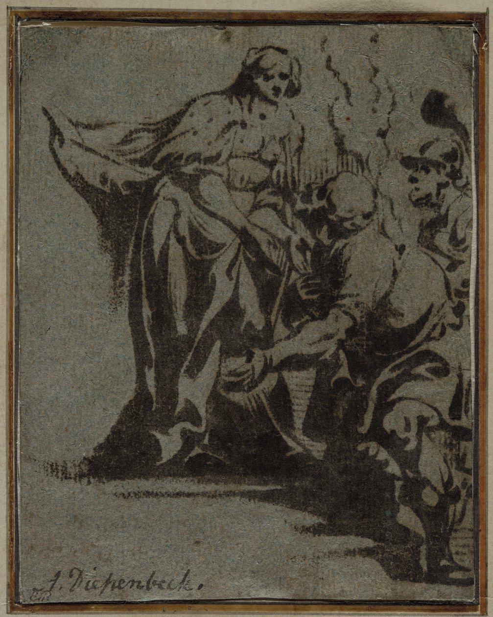 Scéna z klasické mytologie, 1600s. od Anthonis Sallaert