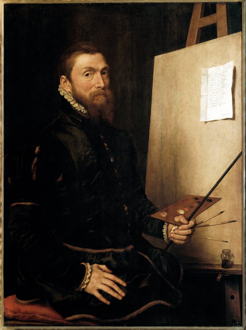 Autoportrét - Malba od after Anthonis Mor van Dashorst