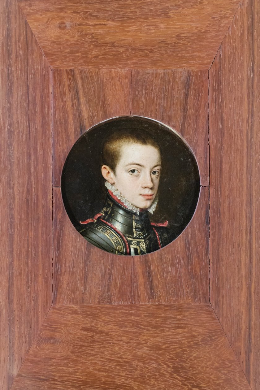 Portrét Alessandra III Farnese (olej na papíře) od Anthonis van Dashorst (c.1519 1576/77) Mor