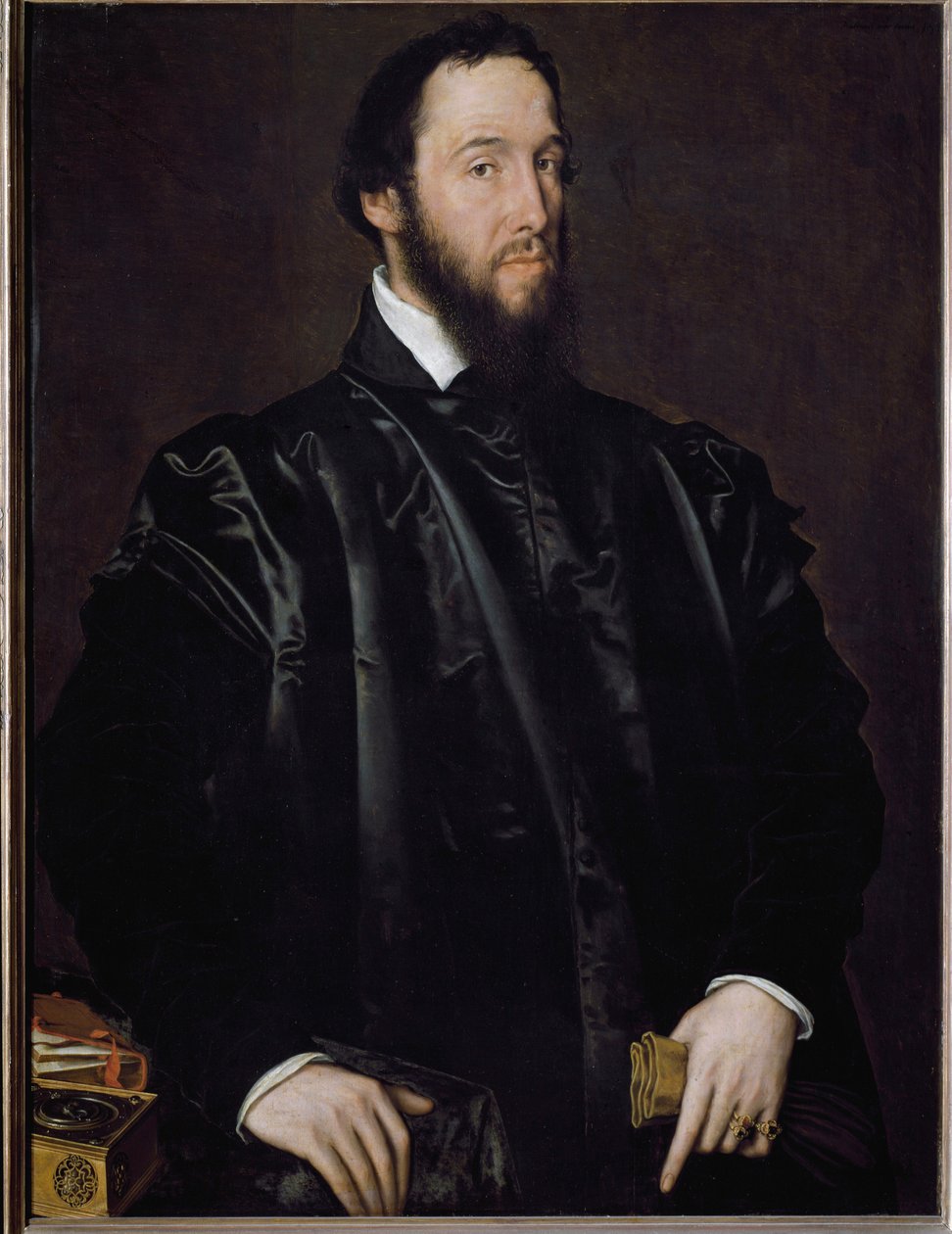 Portrét Antoina Perrenota de Granvelle (malba od Anthonis Mor van Dashorst