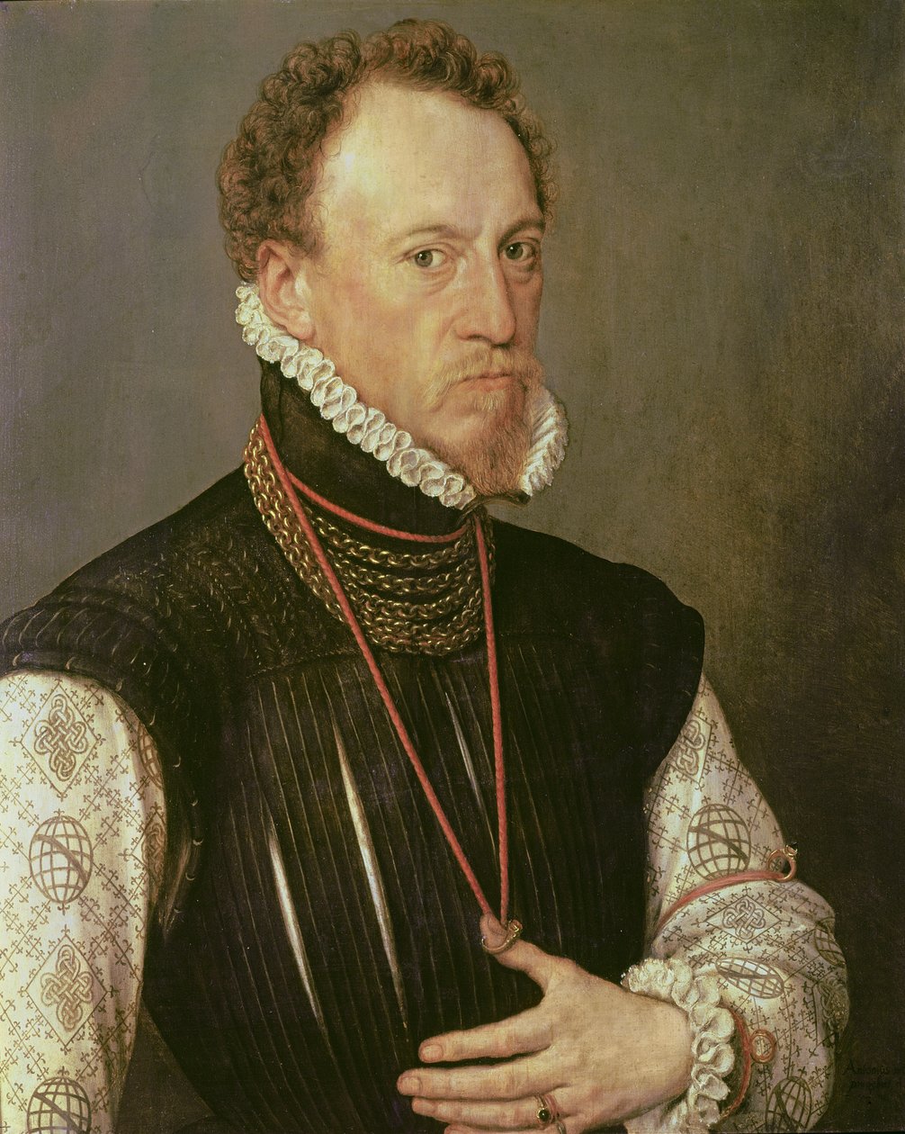 Sir Henry Lee (1533-1611), 1568 (panel) od Anthonis van Dashorst Mor