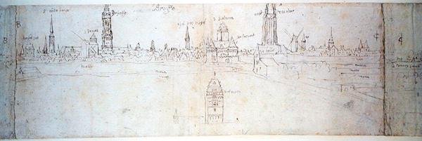 Bruggy od Anthonis van den Wyngaerde