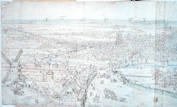 Utrecht od Anthonis van den Wyngaerde