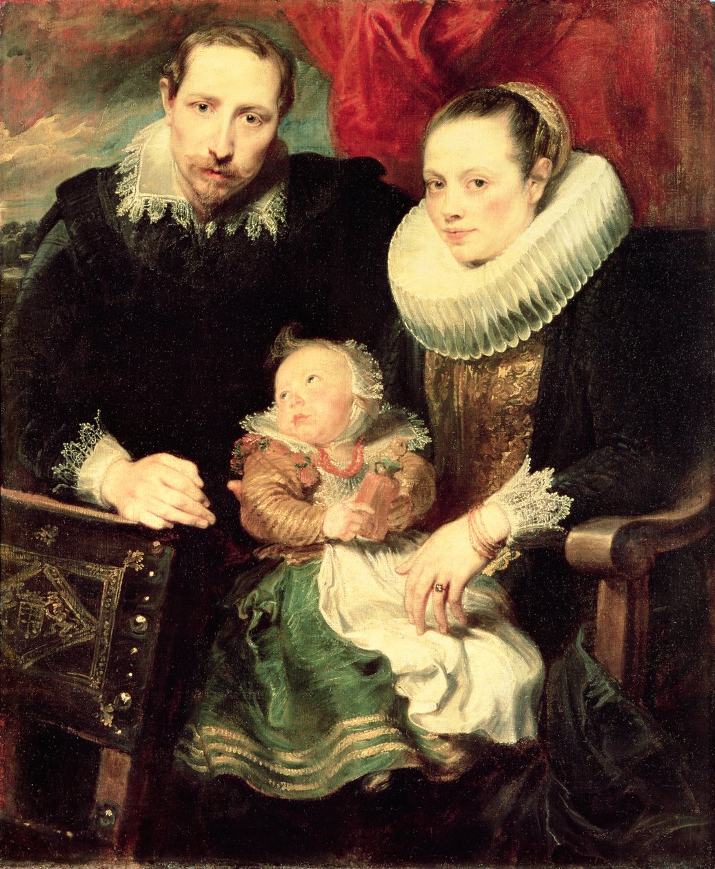Rodinný portrét, c.1618-21 od Anthony van Dyck