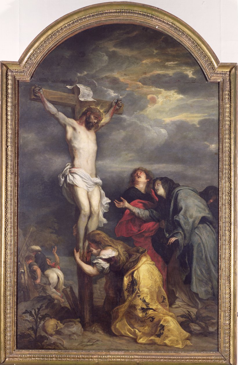 Kristus na kříži, kolem 1628-30 od Anthony van Dyck