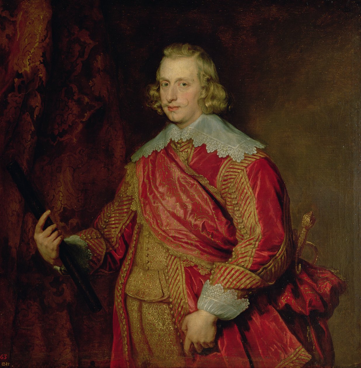 Portrét kardinála-Infante Ferdinanda Rakouského, kolem roku 1634 od Anthony van Dyck