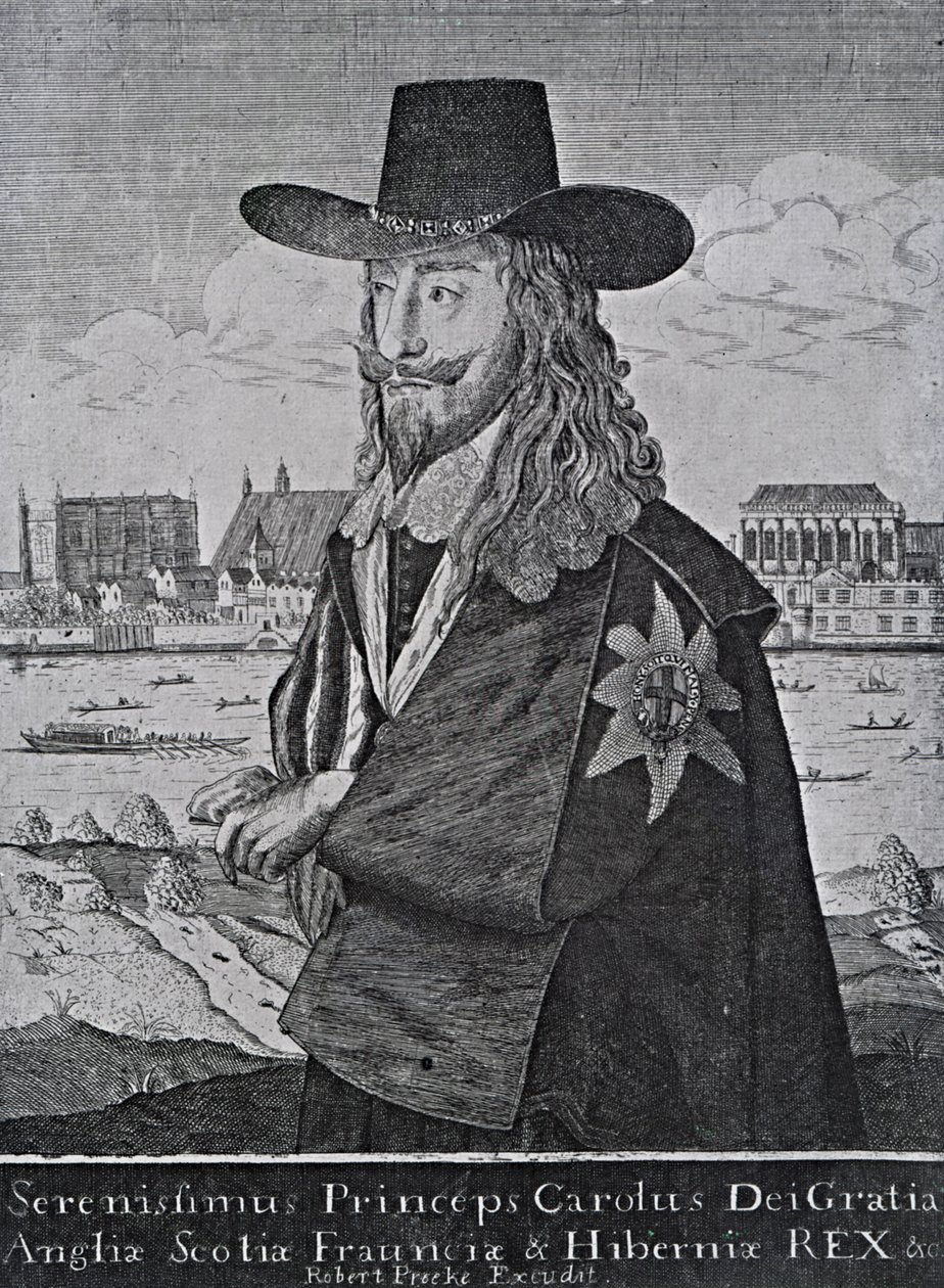 Portrét krále Karla I od Anthony van Dyck