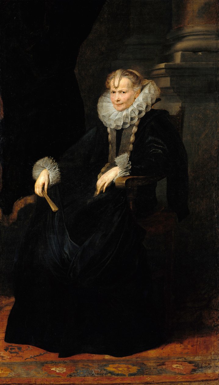 Portrét ženy Genovese od Anthony van Dyck
