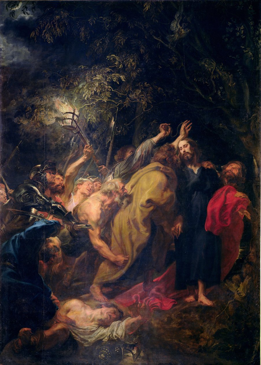 Zatčení Krista v zahradách, 1618-20 od Anthony van Dyck