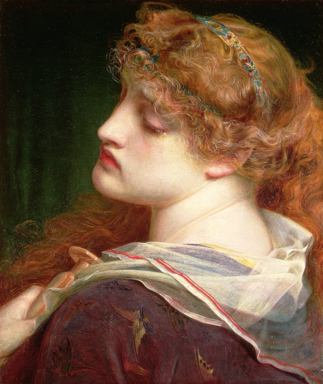 Máří Magdalena, 1862 od Anthony Frederick Augustus Sandys