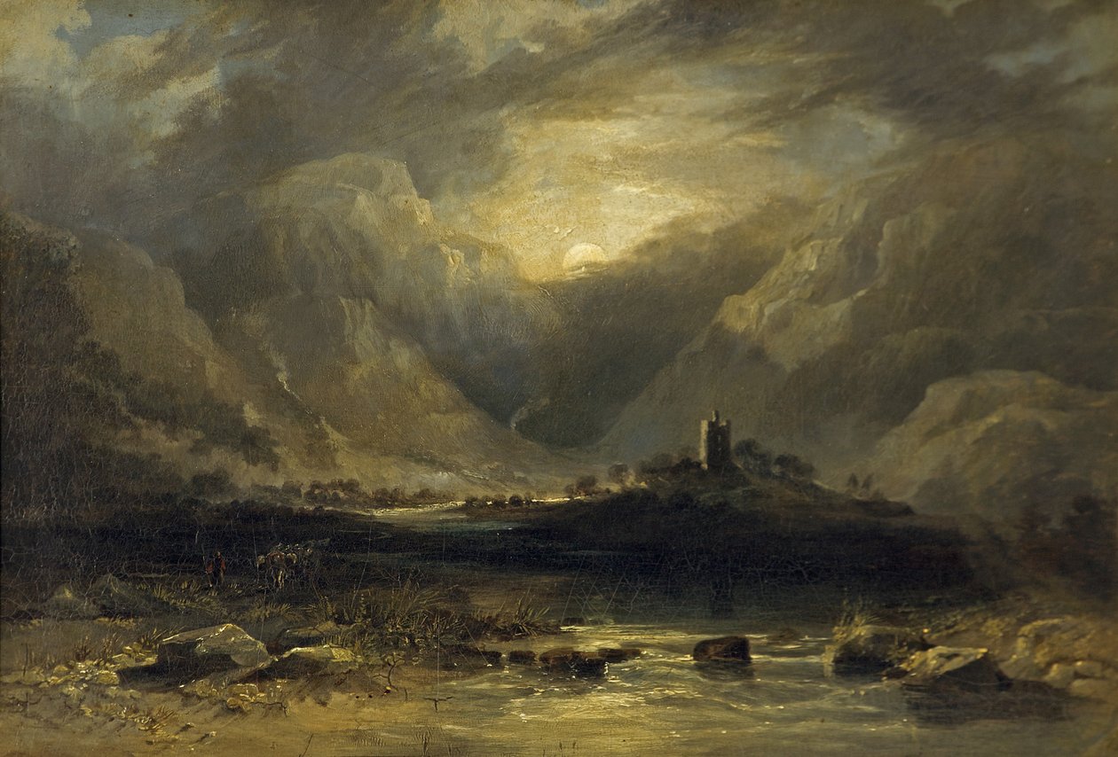 Vale of Llanberis, Snowdon, Severní Wales od Anthony Vandyke Copley Fielding