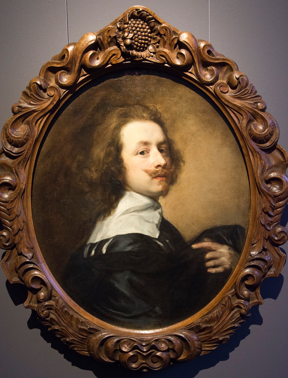 Autoportrét Antoon van Dycka v Rubensově domě v Antverpách od Anthony van Dyck