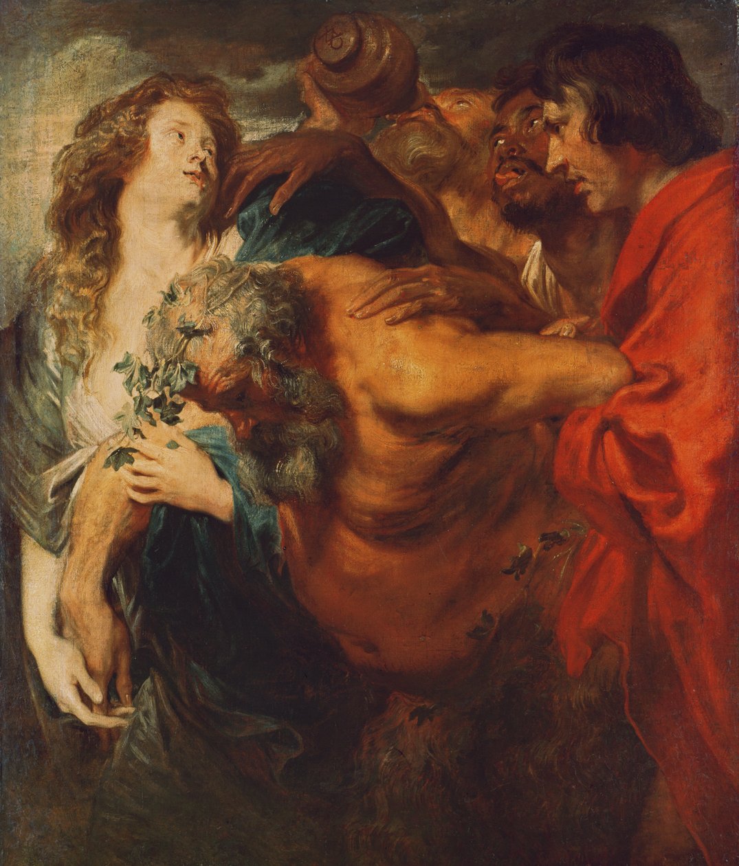 Opilý Silenus, kolem 1616 od Anthony van Dyck