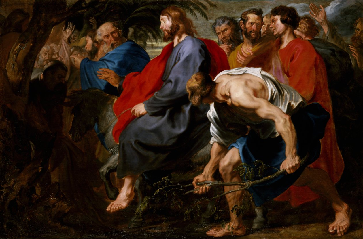 Vstup Krista do Jeruzaléma od Anthony van Dyck