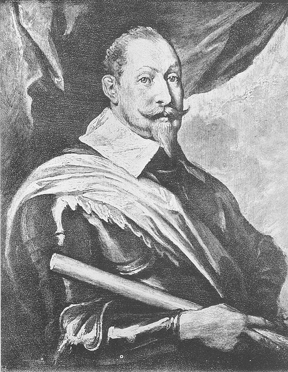 Gustav II Adolf Švédska od Anthony van Dyck