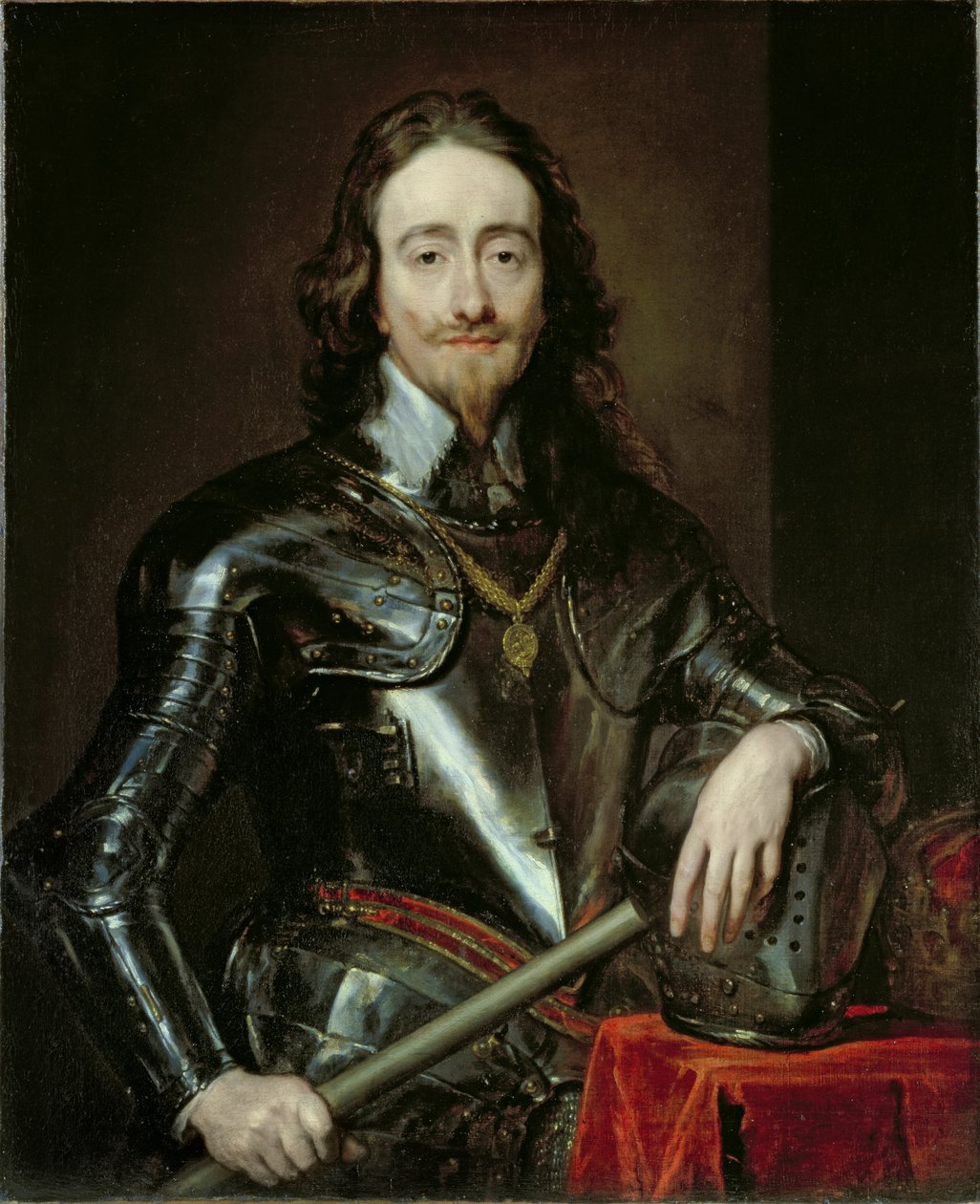 král Karel I od Anthony van Dyck