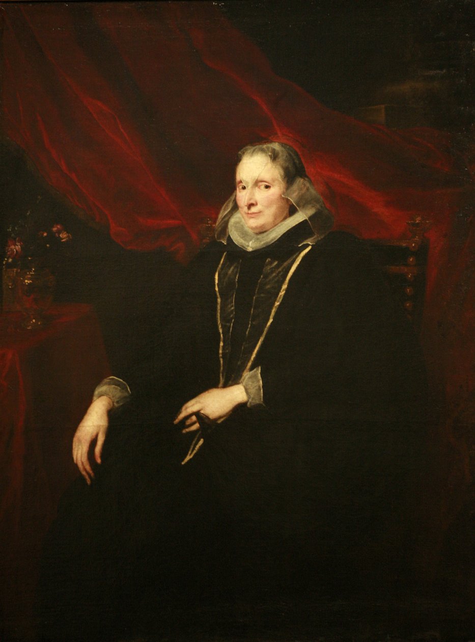 Portrét Luigia Cattaneo-Gentile od Anthony van Dyck