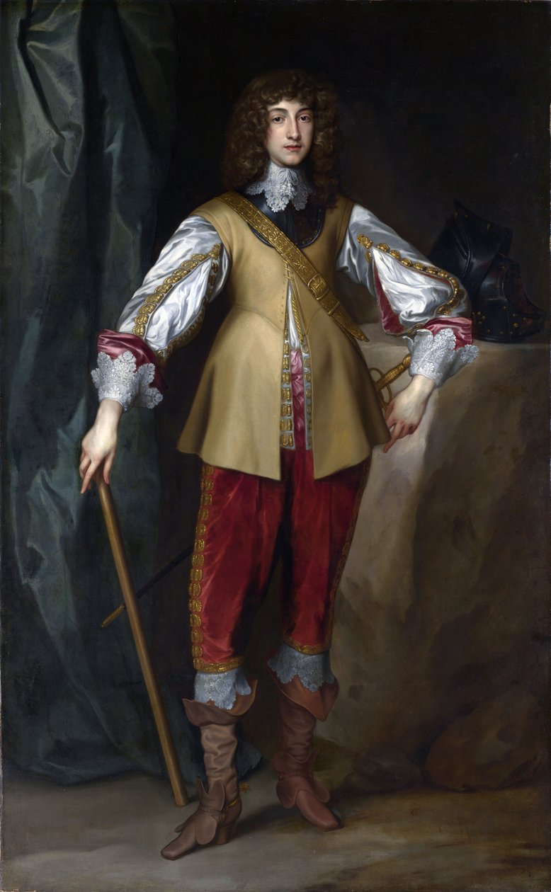 Portrét prince Ruperta, hraběte Palatina (1619-1682) od Anthony van Dyck