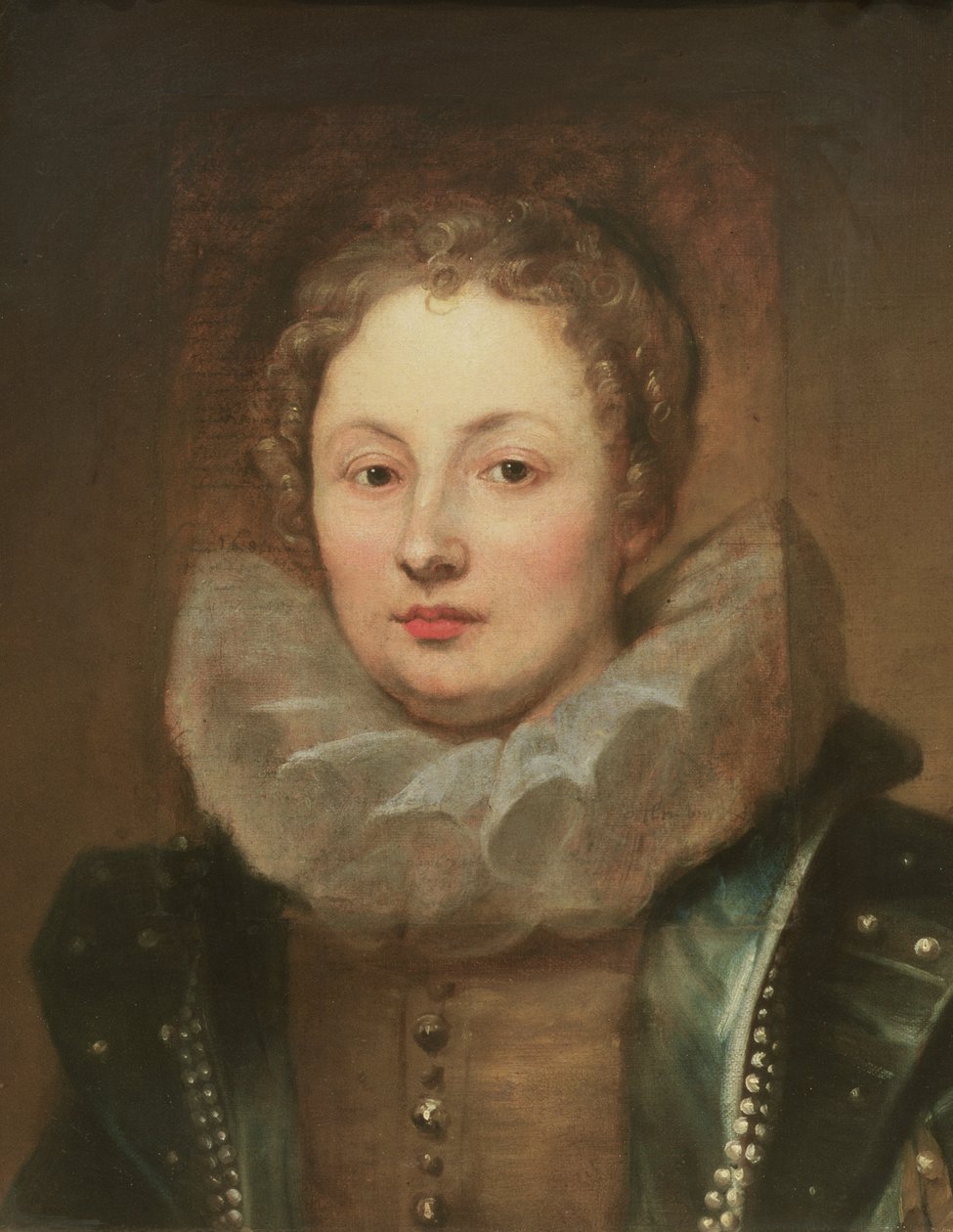 Portrét šlechtičny od Anthony van Dyck