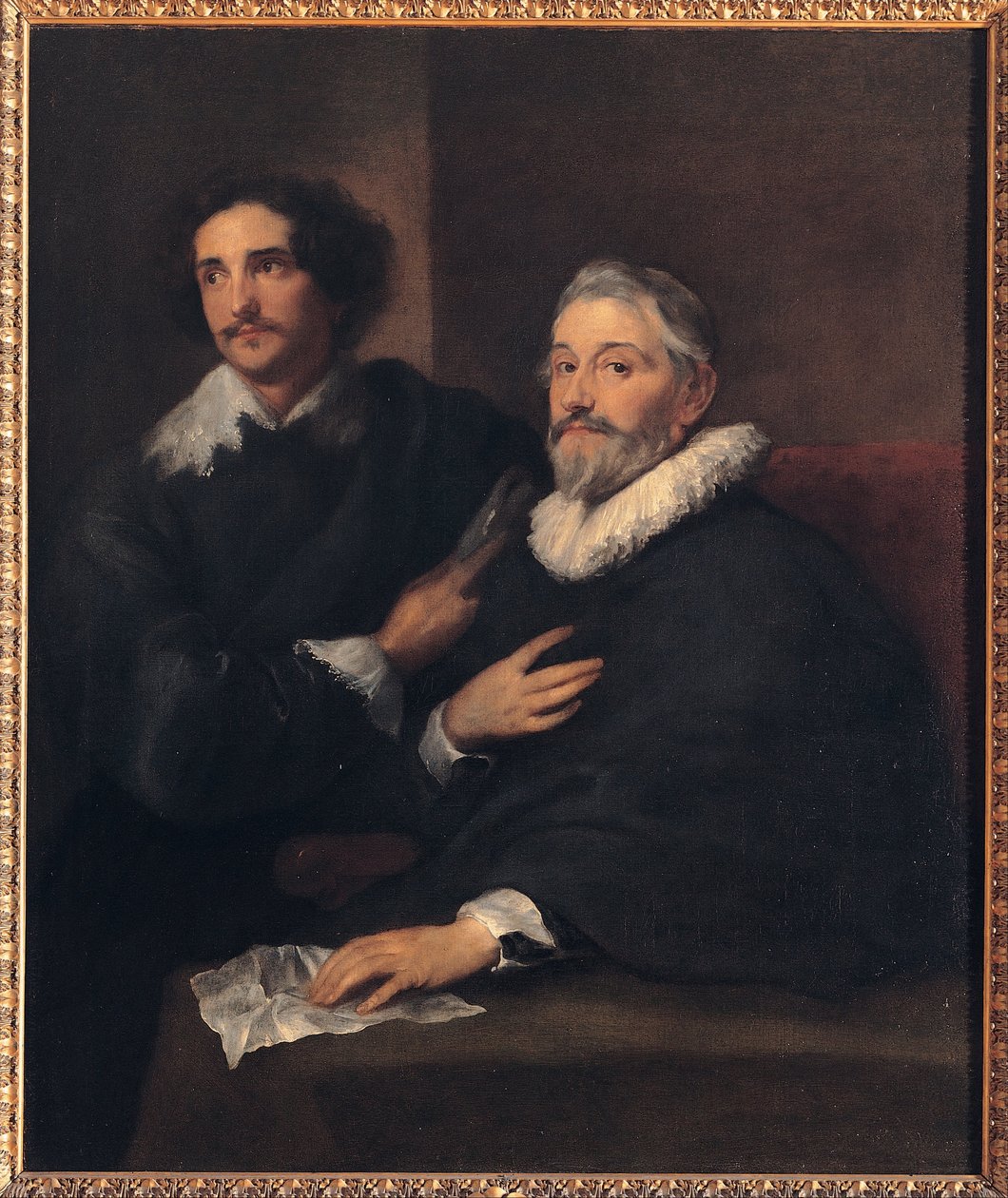 Portrét rytců Pieter de Jode starší a Pieter de Jode mladší od Anthony van Dyck