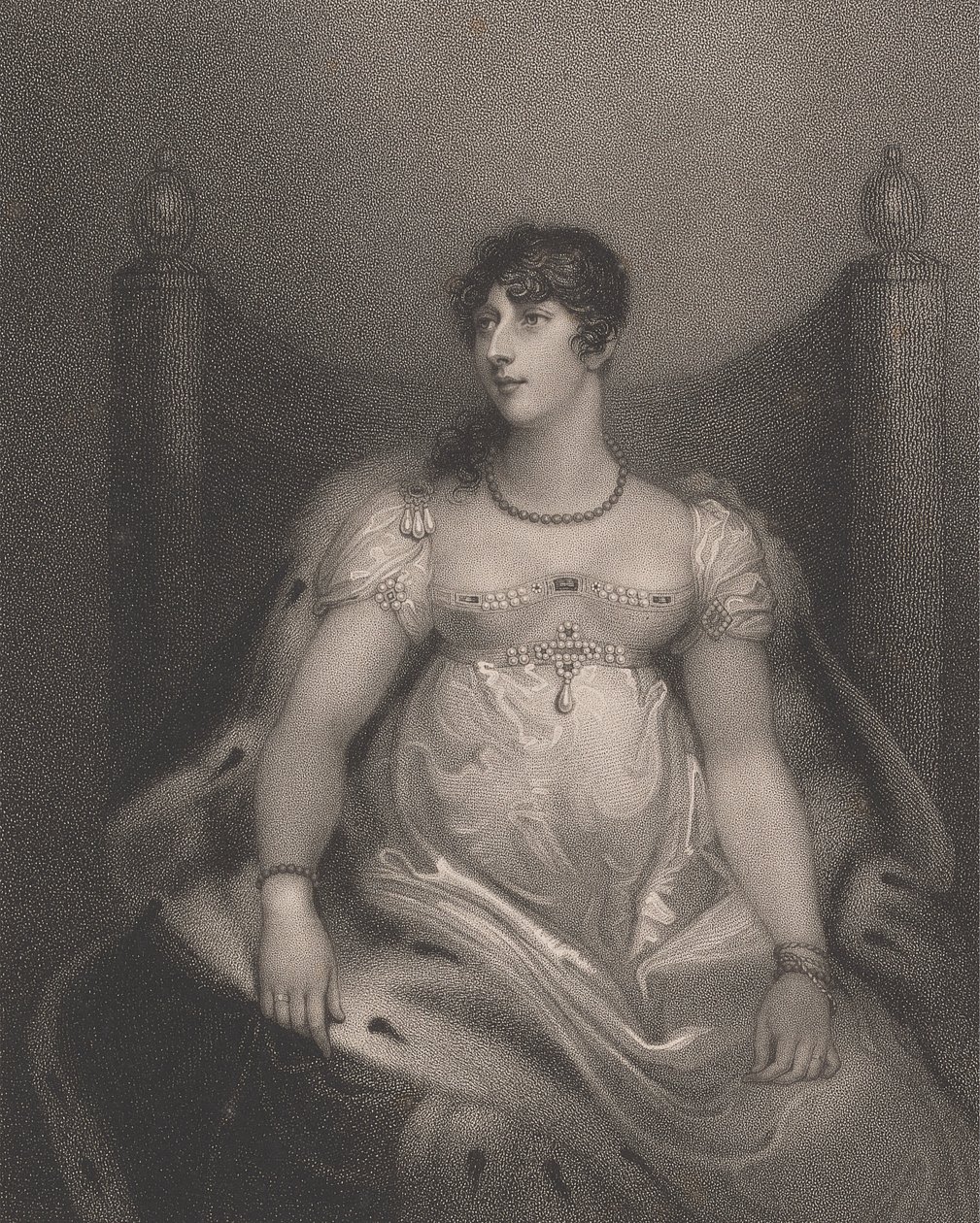 Charlotte Sophia (rozená Leveson-Gower), Somerset, vévodkyně z Beaufortu od Anthony Cardon