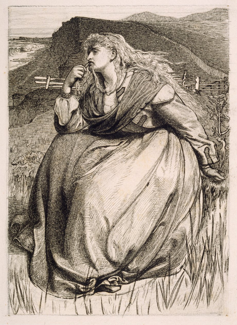 Design pro "If", 1866 od Anthony Frederick Augustus Sandys